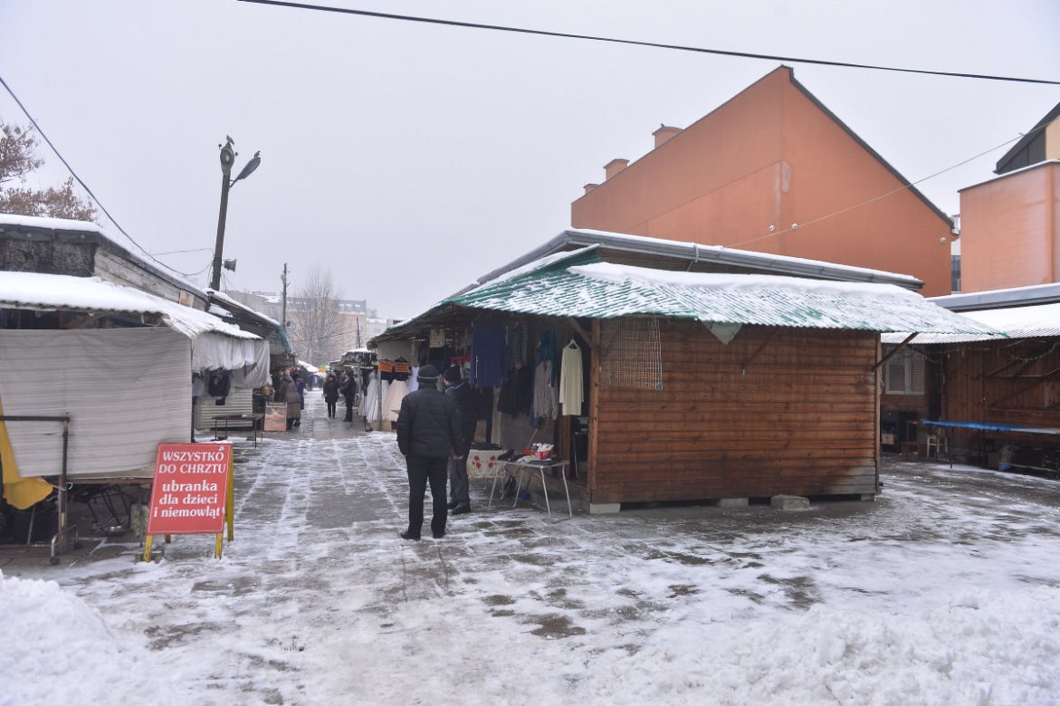 Bazar Różyckiego - tak dziś wygląda stara część targowiska