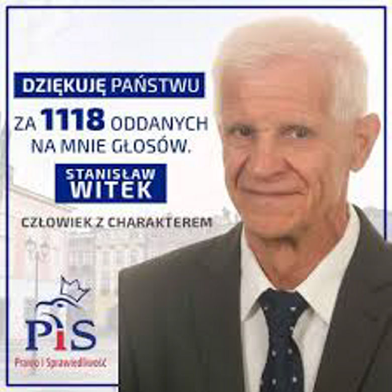 Stanisław Witek, mąż Elżbiety Witek