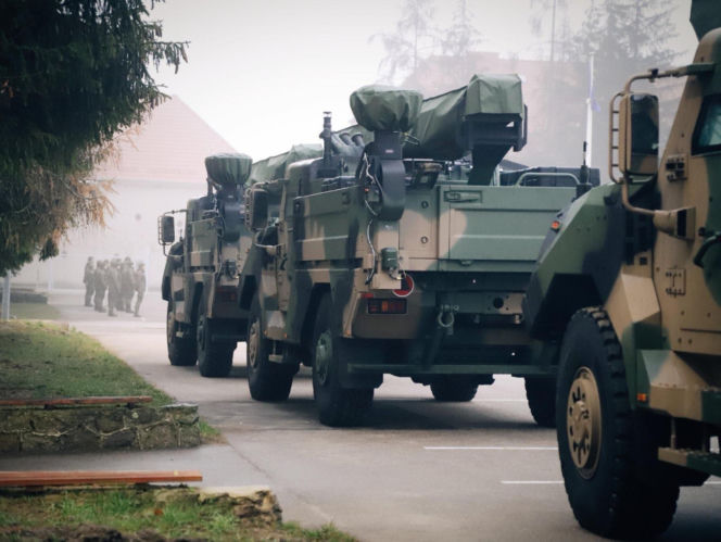 Gladius w 1. Mazurskiej Brygadzie Artylerii