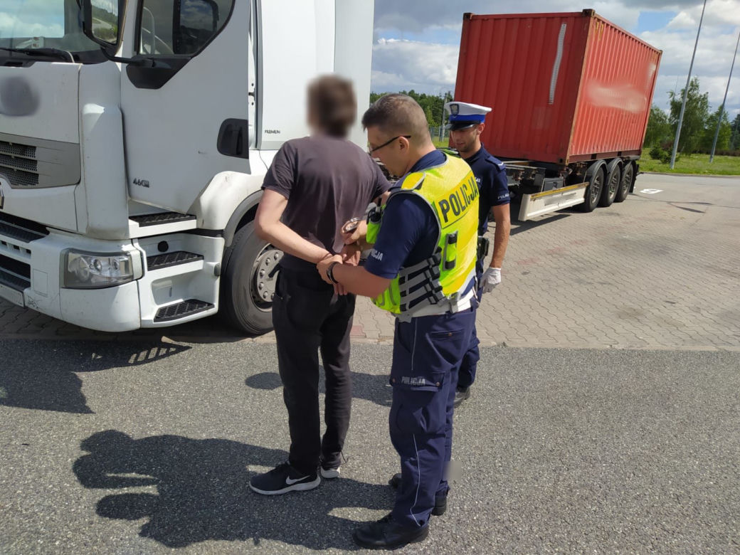 Kierowca ciężarówki był pod wpływem amfetaminy