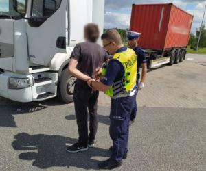 Kierowca ciężarówki był pod wpływem amfetaminy