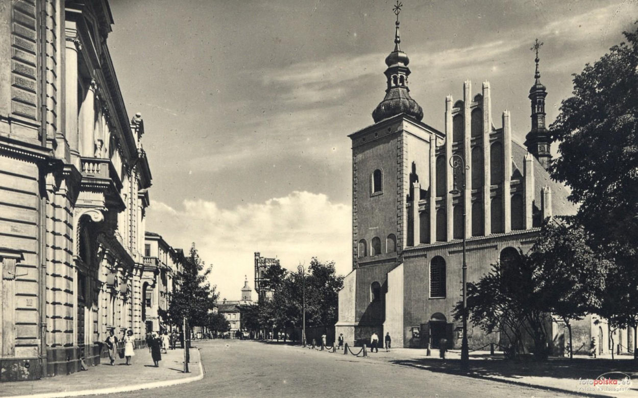 Kościół pw. Wniebowzięcia Najświętszej Maryi Panny Zwycięskiej w Lublinie na archiwalnych zdjęciach