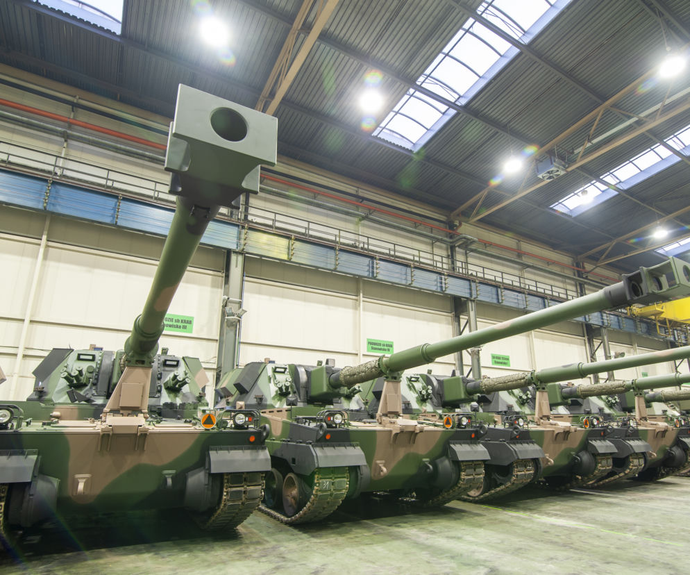 Haubice KRAB ze Stalowej Woli
