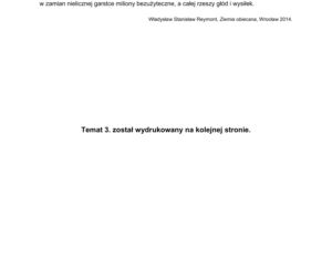 Tematy na maturze z polskiego z arkuszy CKE