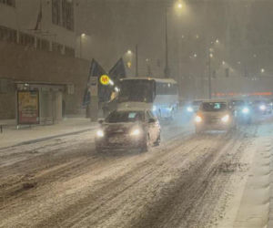Śnieżny armagedon w Warszawie