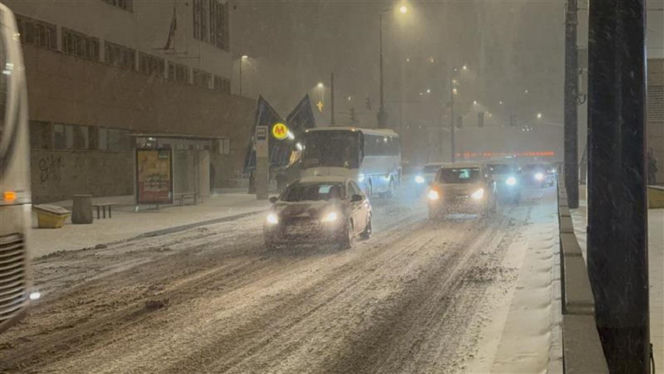 Śnieżny armagedon w Warszawie