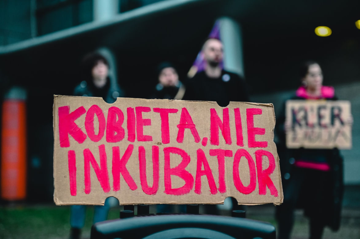 Protest aborcyjny w Gdańsku