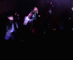 Ale z naszymi umarłymi w Teatrze Żeromskiego w Kielcach. Zdjęcia z próby