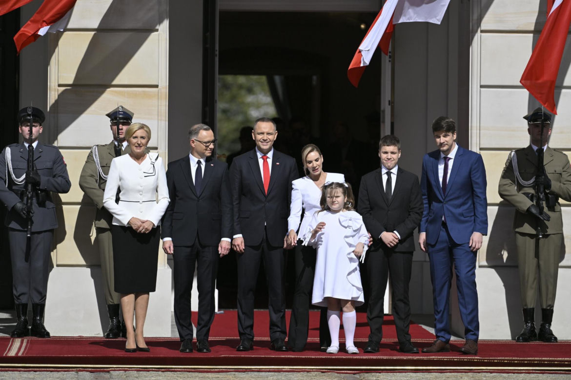 Kasia Nawrocka i Waldemar Nawrocki