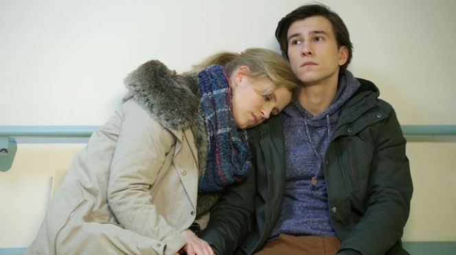 M jak miłość odc. 1233. Natalka (Marcjanna Lelek), Franek (Piotr Nerlewski)