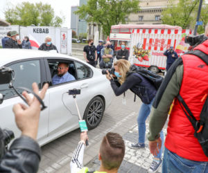 Protest przedsiębiorców w Warszawie