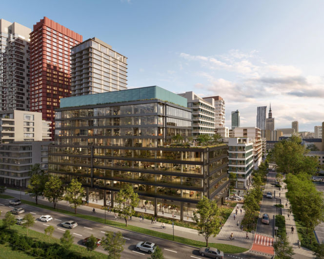 Towarowa22 z pozwoleniem na budowę kolejnych apartamentów i biur w centrum miasta