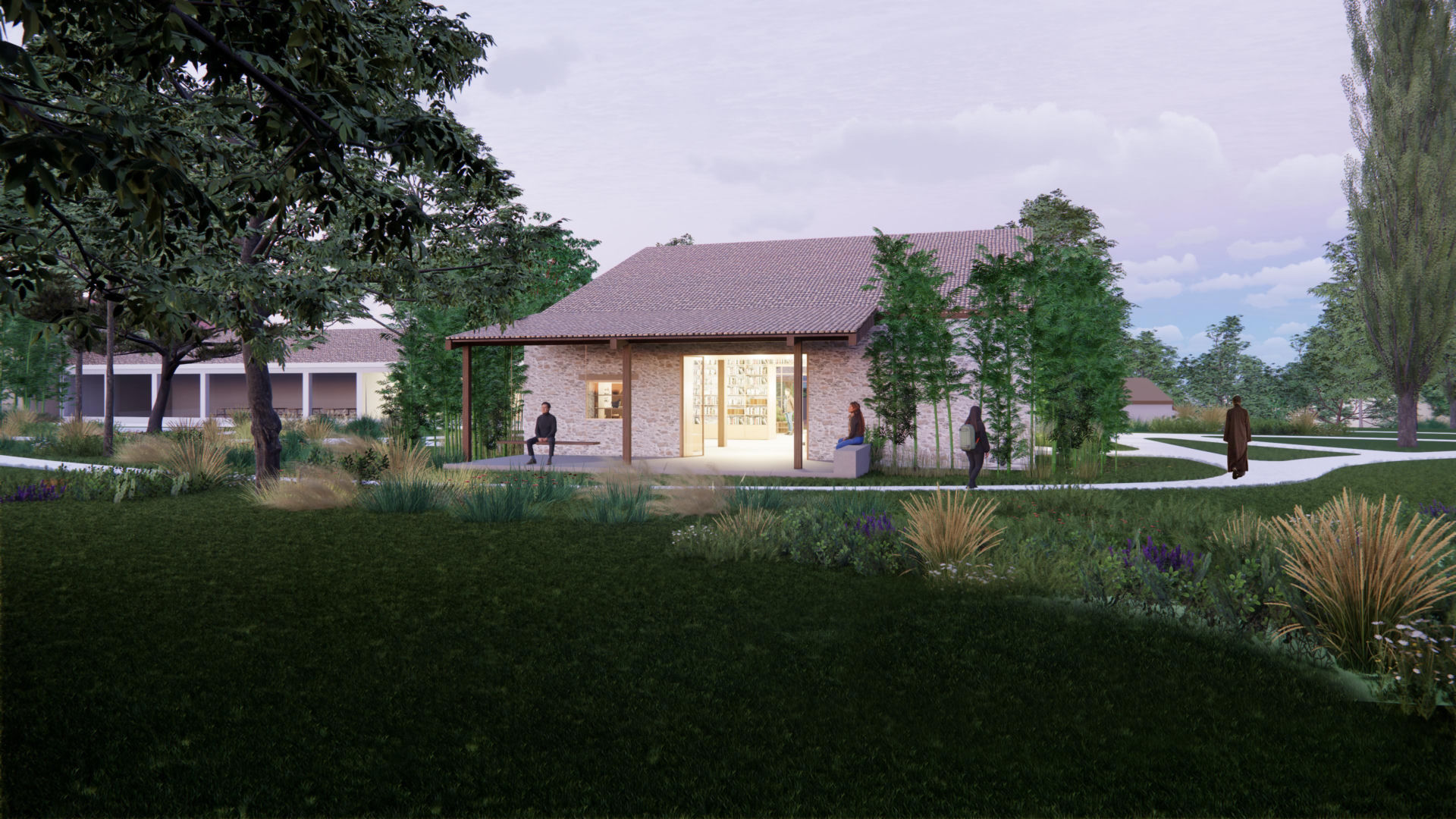 MVRDV rozpoczyna współpracę z klasztorem Plum Village we Francji