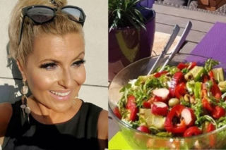 Pyszna sałatka light według Katarzyny Skrzyneckiej