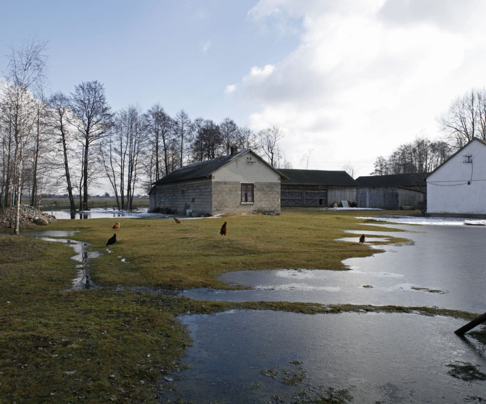 Podtopienia w Ksawerowie
