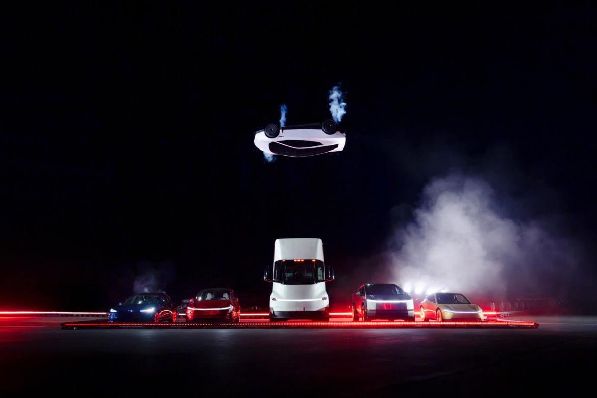 Latająca Tesla