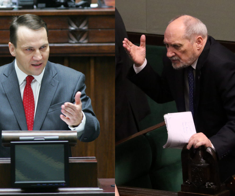 KŁÓTNIA SIKORSKIEGO Z MACIEREWICZEM.