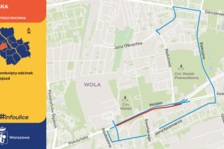 W ten weekend na ważnej ulicy w Warszawie kierowcy pojadą pod prąd