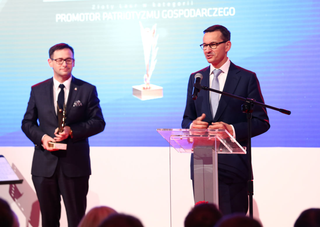Daniel Obajtek i Mateusz Morawiecki