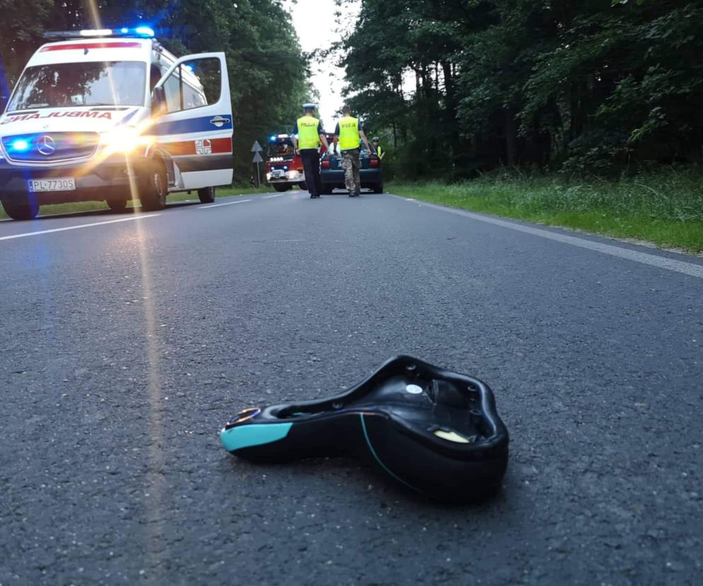 Nie ​żyje 13-letnia rowerzystka, potrącona przez samochód