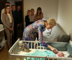 Para prezydencka u sześcioraczków w Małopolsce