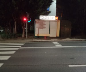 Znicz pod sklepem