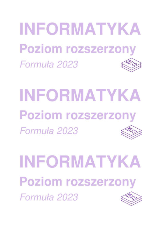 Matura 2026: informatyka 14.05.2026. Arkusze CKE