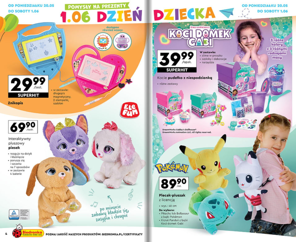 Dzień Dziecka w Biedronce