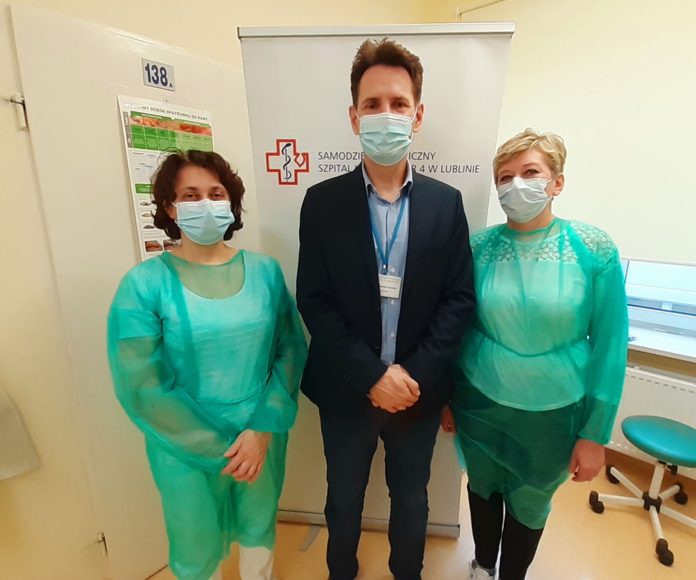 Rozpoczęły się szczepienia w SPSK4. W dwa dni skończyły się przesłane dawki [WIDEO, AUDIO]