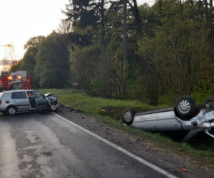Groźny wypadek na DK nr 15 w Kujawsko-Pomorskiem! Kilkumiesięczne dziecko w szpitalu
