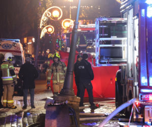 Pożar lokalu na Krupówkach