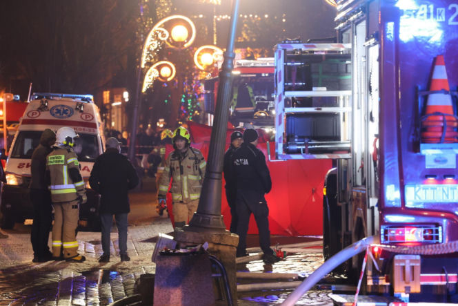 Pożar lokalu na Krupówkach