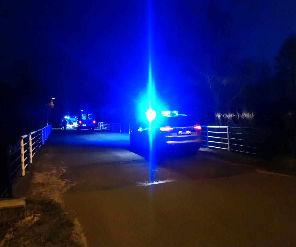 Dramatyczna akcja na moście! Zadzownił, że ma koronowirusa... 
