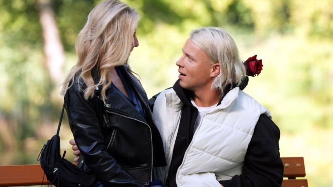 Barwy szczęścia, odc. 3336. Patryk (Konrad Skolimowski), Grażyna (Kinga Suchan