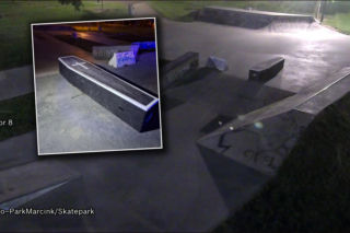 Trumna na skateparku w centrum Poznania?! Służby natychmiast ruszyły na miejsce