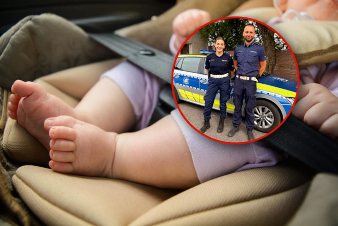 Zatrzasnęła dziecko w samochodzie. Nie było chwili do stracenia