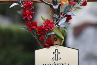Bożena Dykiel - grób