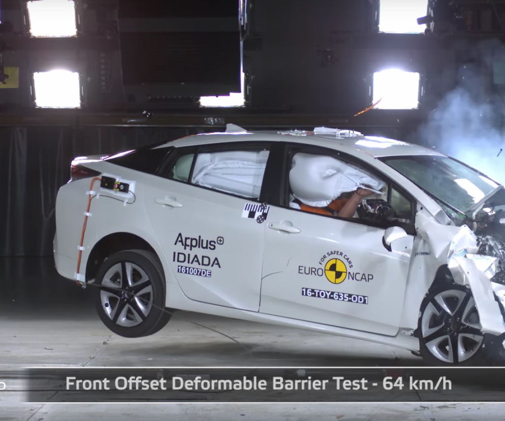 Toyota Prius crash-test Euro NCAP
