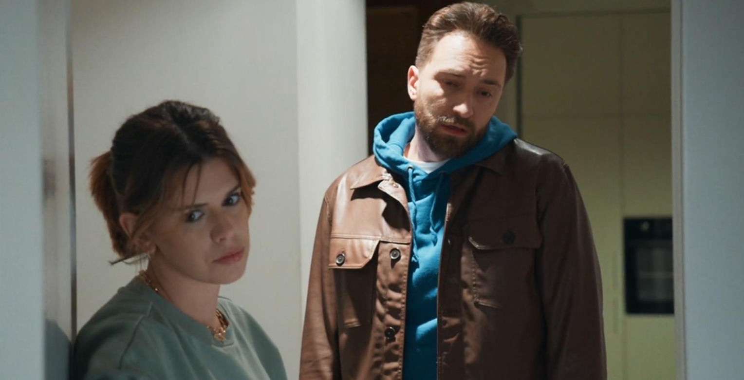 Na sygnale odc. 593. Martyna (Monika Mazur), Piotr Strzelecki (Dariusz Wieteska)