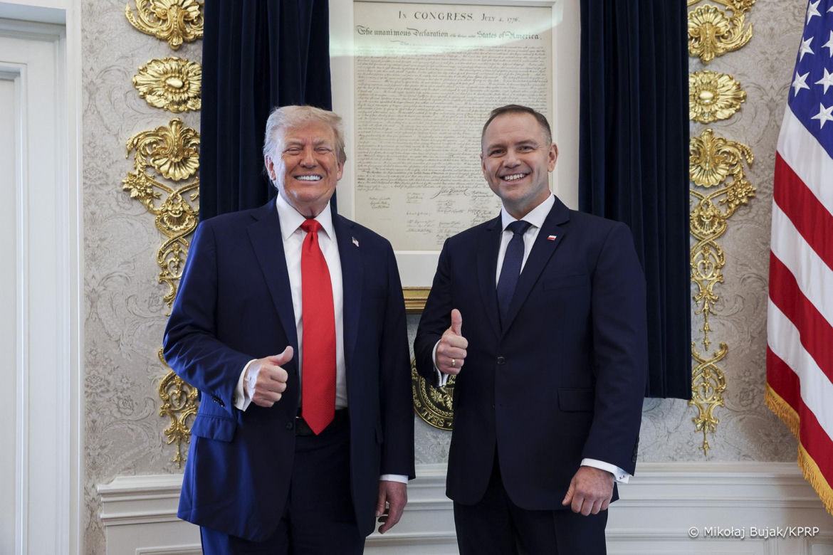 Spotkanie Donalda Trumpa z Karolem Nawrockim