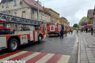 Pożar w szpitalu we Wschowie. Na miejscu pracują służby [ZDJĘCIA]