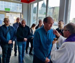 Msza w kopalni Solino