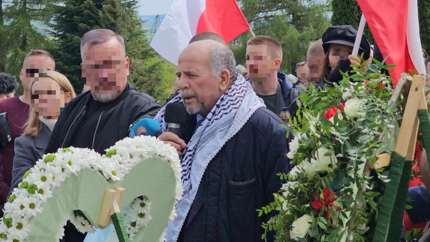 Palestyńczycy w niezwykły sposób pożegnali wolontariusza Damiana