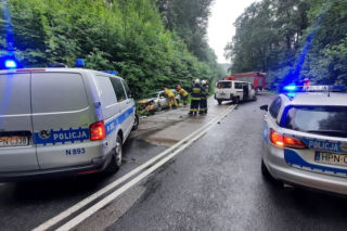 Pomorskie: Koszmarny wypadek na DW214. Dziecko w szpitalu! Policja zatrzymała obywatela Ukrainy