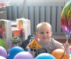 Antoś obchodził urodziny na kwarantannie