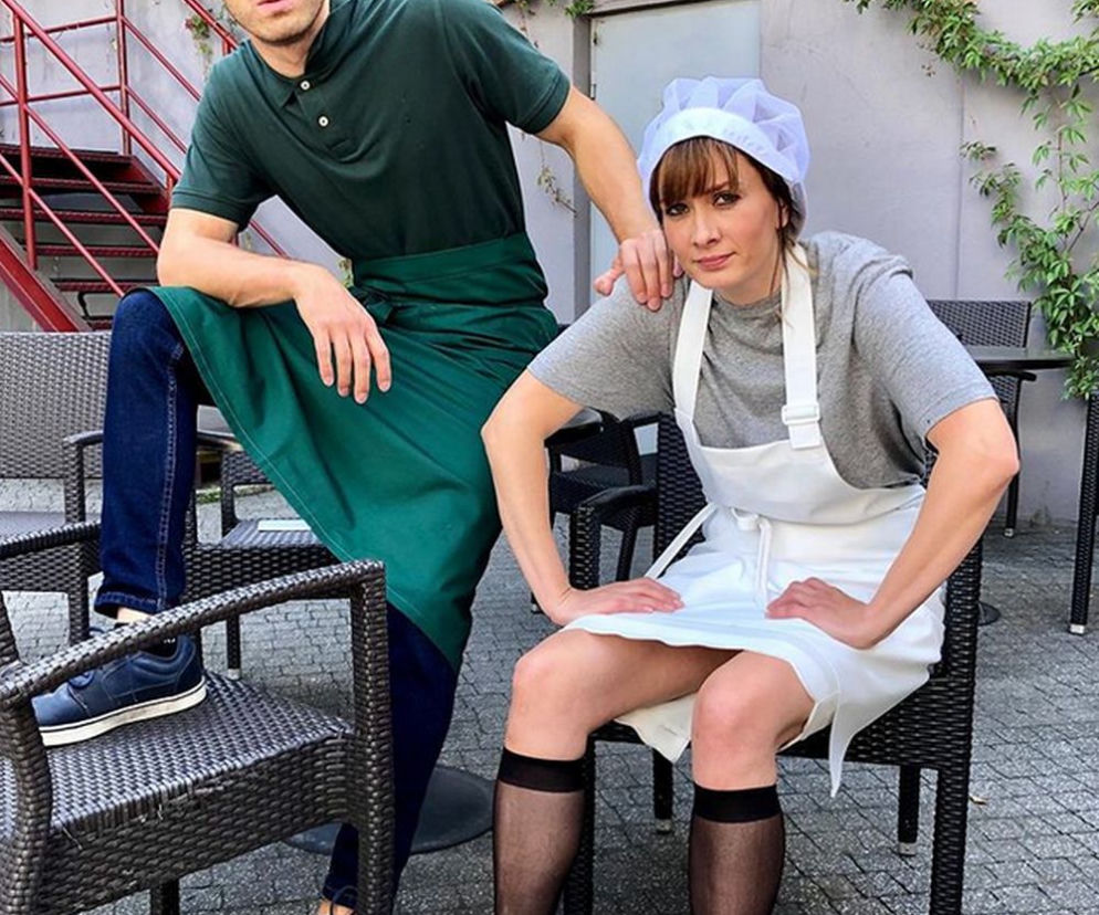 Przyjaciółki 14 sezon. Zuza (Anita Sokołowska), Dagmar (Marcin Korcz)