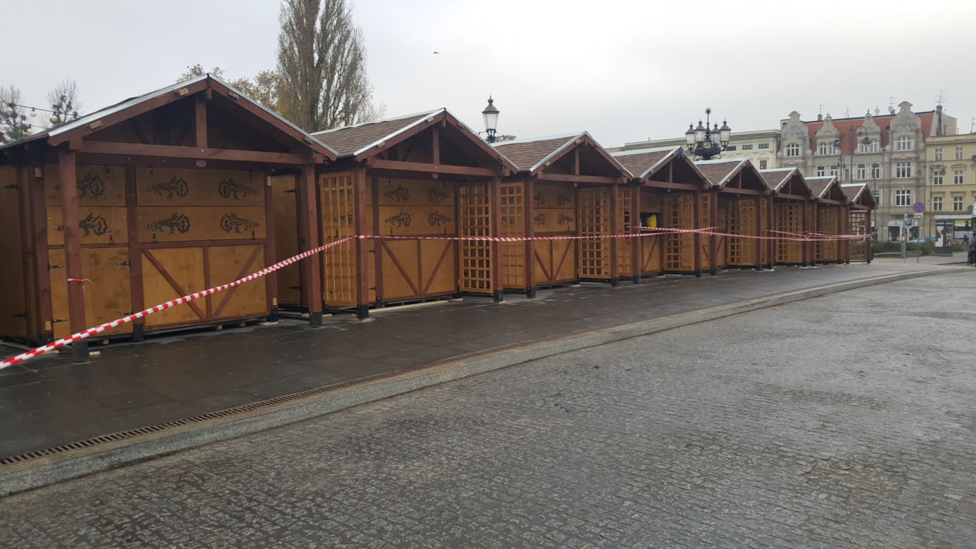 Przygotowania do Bydgoskiego Jarmarku Świątecznego 2019