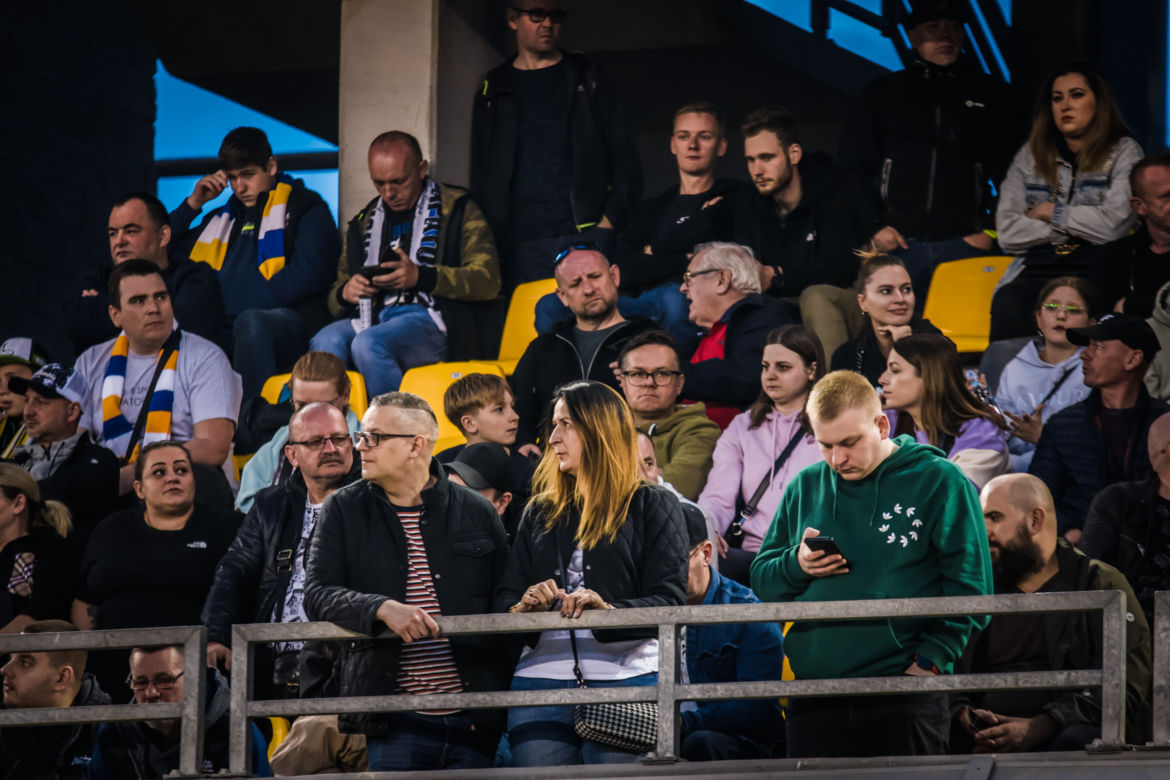 For Nature Solutions KS Apator Toruń - Betard Sparta Wrocław, zdjęcia kibiców z meczu 3. kolejki PGE Ekstraligi