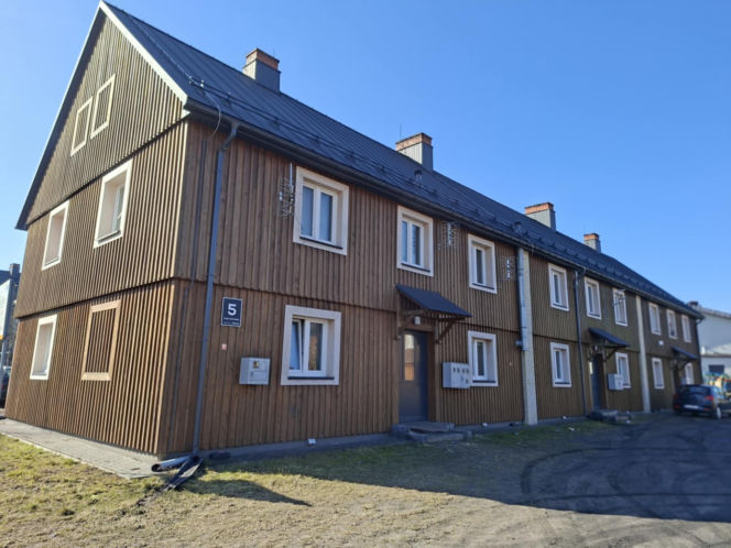 Drewniane osiedle w Sędziszowie