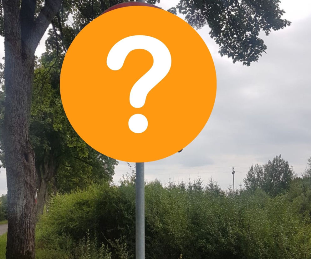 Nowe tabliczki na drodze powiatowej Jonkowo-Gamerki Wielkie